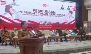 Pj Bupati Resmi Buka Pusdiklat Calon Paskibraka, Tekankan Generasi Muda Harus Tangguh dan Berintegritas