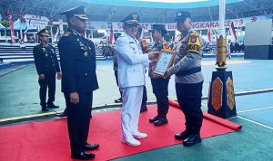 Polres Barut Peringati Hari Bhayangkara ke-79, Pj Bupati Sampaikan Amanat Kapolda Kalteng