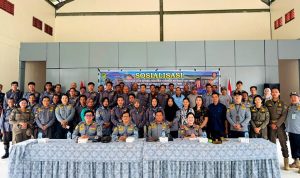 Satpol PP dan Teweh Timur Gelar Sosialisasi SIM LINMAS dan Persiapan Pengamanan TPS PSU
