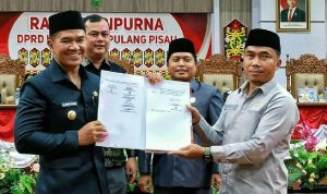 Tiga Perda Disahkan Pemkab dan DPRD Pulang Pisau