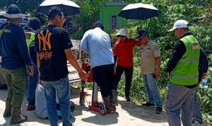 Tim Teknis Dinas PUPR Dampingi BPK dan Inspektorat untuk Pemeriksaan Infrastruktur di Lahei Barat