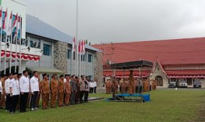 Pemkab Bartim Gelar Apel Gabungan dan Doa Bersama