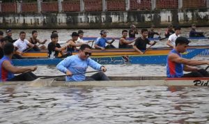 Balap Jukung Guncang Sungai Martapura, Warga Tumpah Ruah