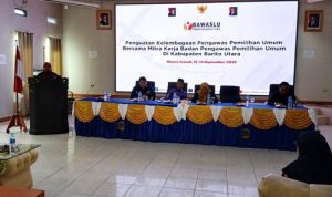 Bawaslu Barut Gandeng Mitra Strategis Perkuat Pengawasan Pemilu