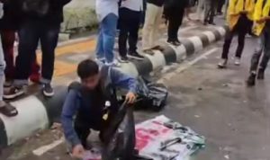 Demo Tertib di DPRD Kalsel Jadi Contoh Aspirasi Damai