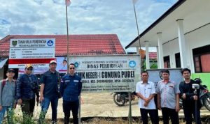 Kantah Periksa Lahan Pembangunan SMKN 1 Gunung Purei