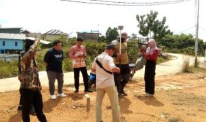 Kantah Verifikasi Batas Lahan Dukung Relokasi Sungai Barito