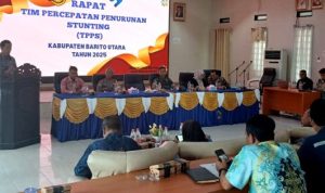 Pemkab Barut Gelar Rapat Tim Percepatan Turunkan Stunting 2025
