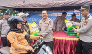 Polres Bartim Gelar Operasi Pasar Beras Murah