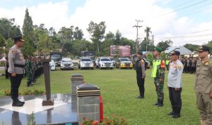 Polres Bartim Siagakan Operasi Aman Nusa I Antisipasi Konflik dan Bencana