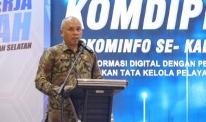 Rakerda Diskominfo Kalsel Dorong Percepatan Transformasi Digital Daerah