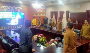 Pemkab Murung Raya Ikuti Rakor Pengendalian Inflasi Nasional