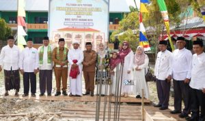 Pemkab Murung Raya Dukung dan Apresiasi Pembangunan Kantor dan Aula MAN I, di Mulai Dari Swadaya Wali Murid