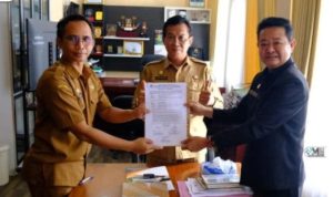Sertijab Kepala Diskominfo SP Kabupaten Murung Raya