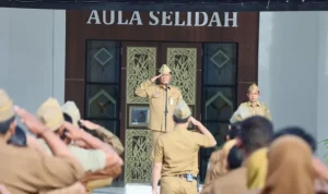 Sekwan Batola Ingatkan ASN Waspada dan Jaga Kondusifitas