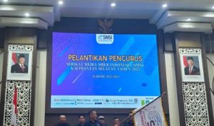 SMSI Kalsel Dilantik, Siap Perkuat Peran Media Siber