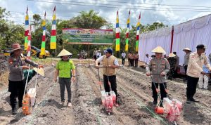 Polres Bartim Gerakkan Pangan Dari Ladang