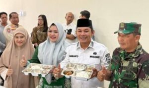 Wakil Bupati Murung Raya Resmikan Dapur Program Makanan Bergizi Gratis
