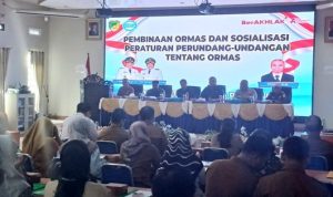 Kesbangpol Barut Gelar Pembinaan Ormas dan Sosialisasi Regulasi