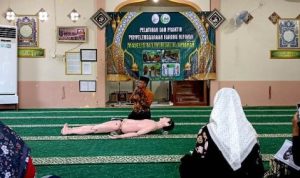 Majelis Taklim Rijalul Amanah Gelar Praktik Fardu Kifayah