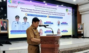 Muhlis : Tenaga Kesehatan sebagai Garda Terdepan Pencegahan Penurunan Stunting