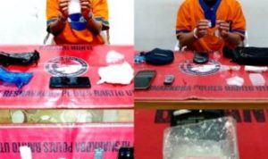 Polres Barut Amankan 53,10 Gram Sabu & Tangkap Dua Pengedar