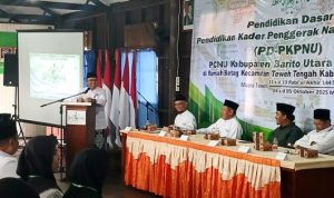 Wahyu F Dirun Ajak PCNU Barut Jadi Pionir Kaderisasi NU