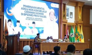 BPSDMD Kalsel Gelar Pembinaan Mental ASN dan Non ASN