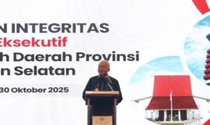 Gubernur Muhidin Tutup Pelatihan Integritas, Tekankan Komitmen Bersama