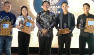 Bebie Dukung Peningkatan Kreativitas Pemuda pada Malam Anugerah Pemuda Berprestasi 2025