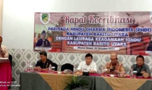 Rakor PHDI Barut: Perkuat Sinergi Lembaga Hindu untuk Pembinaan Umat dan Pelestarian Budaya