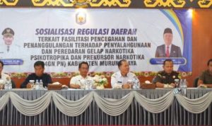 Kesbangpol Murung Raya Gelar Sosialisasi Pencegahan Penyalahgunaan Narkotika: Ketua DPRD Apresiasi Langkah di Ambil Kesbangpol