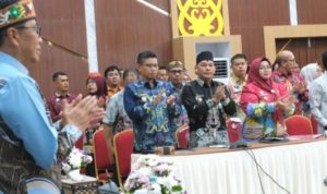 Wabup Rahmanto Muhidin Hadiri Rakor Teknis Riset dan Inovasi Daerah Kalteng 2025