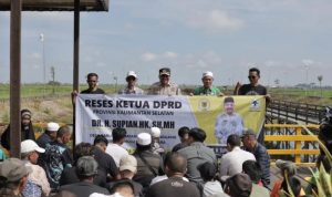 Supian HK Serap Aspirasi 16 Desa Dua Kabupaten di Kalsel