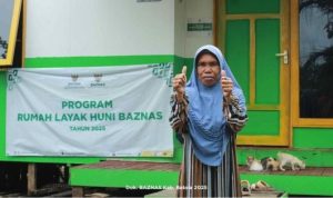Dua Warga Barambai Terima Rumah Layak Huni dari BAZNAS Batola
