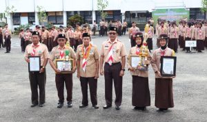 Upacara Hari Pramuka Pemkab Batola Tekankan Kolaborasi dan Pengabdian