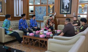 Bupati Bahrul Ilmi Sambut Silaturahmi Kajari Batola