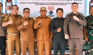 Bahitom Jadi Desa Percontohan Anti Korupsi Pertama di Kalteng