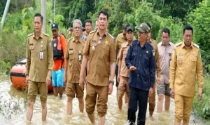 Bupati Barut Perintahkan PUPR Kaji Penanganan Banjir Secara Menyeluruh