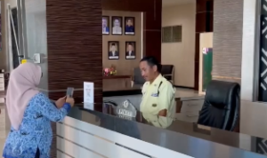 E-Baelang, Inovasi Digital DPRD Batola Catat Kunjungan Tamu secara Sistematis