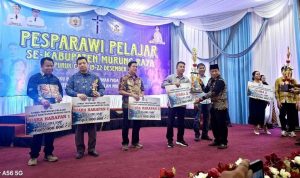 Ketua DPRD Murung Raya Hadiri Penutupan PESPARAWI Pelajar SMP dan SMA