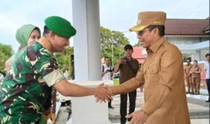 Bupati Murung Raya Sambut Dandim 1013/Muara Teweh yang Baru