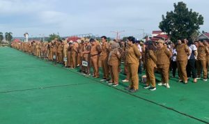 Pemkab Murung Raya Gelar Apel Gabungan Awal Tahun 2026, Perkuat Disiplin dan Kualitas Pelayanan ASN