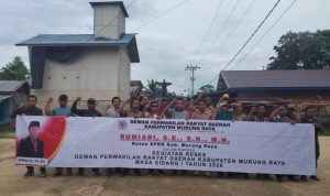 Ketua DPRD Murung Raya Serap Aspirasi Warga Desa Batu Tuhup Saat Reses Perseorangan