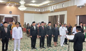 Bupati Murung Raya Lantik Enam Pejabat Pimpinan Tinggi Pratama