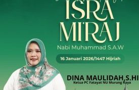 Dina Maulidah Ucapkan Selamat Peringatan Isra Mi’raj Nabi Muhammad SAW 1447 H