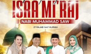 Bupati dan Wakil Bupati Murung Raya Ucapkan Selamat Isra Mi’raj 1447 H