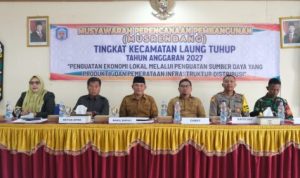 Wabup Murung Raya Hadiri Musrenbang Kecamatan Laung Tuhup, Tekankan Penguatan Ekonomi Lokal
