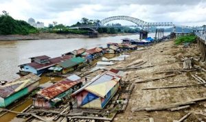 Debit Sungai Menurun, Transportasi Air Terdampak