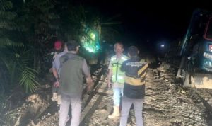 Jalan Malawaken Ditangani Darurat, Pengguna Diminta Waspada